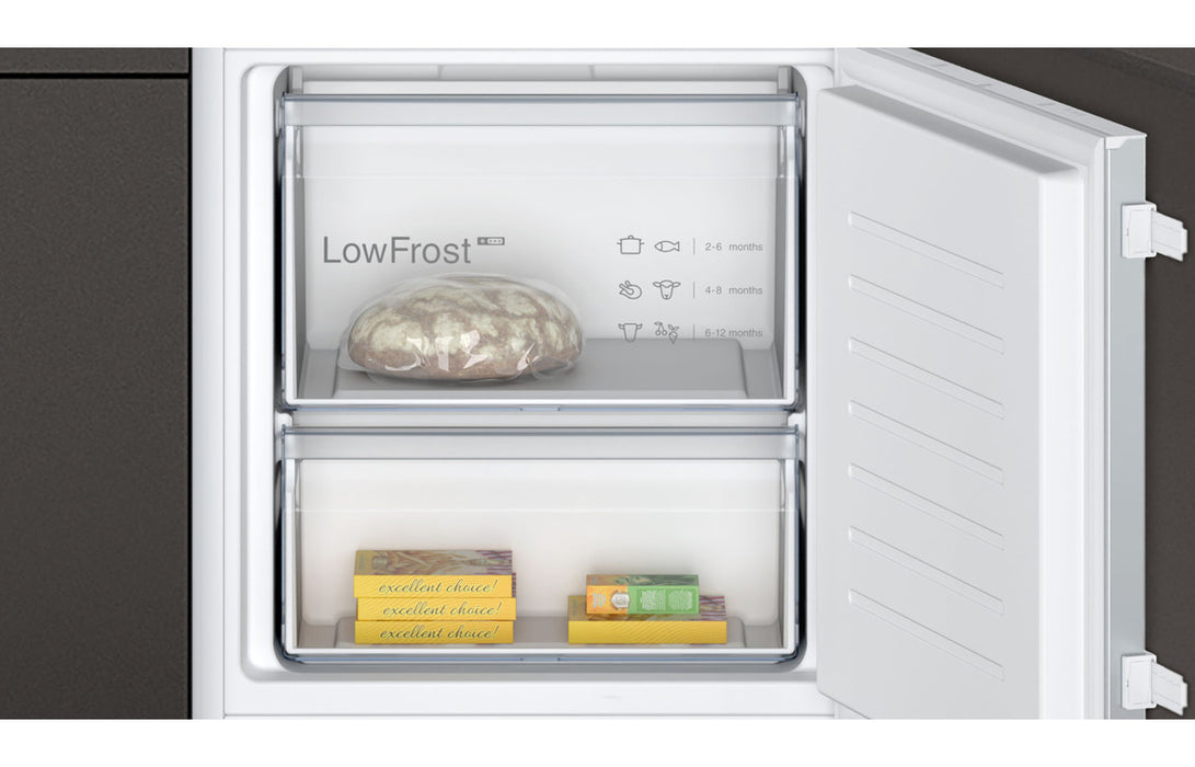 Neff N50 KI5872SE0G B/I Low Frost 70/30 Fridge Freezer (Sliding Hinge)