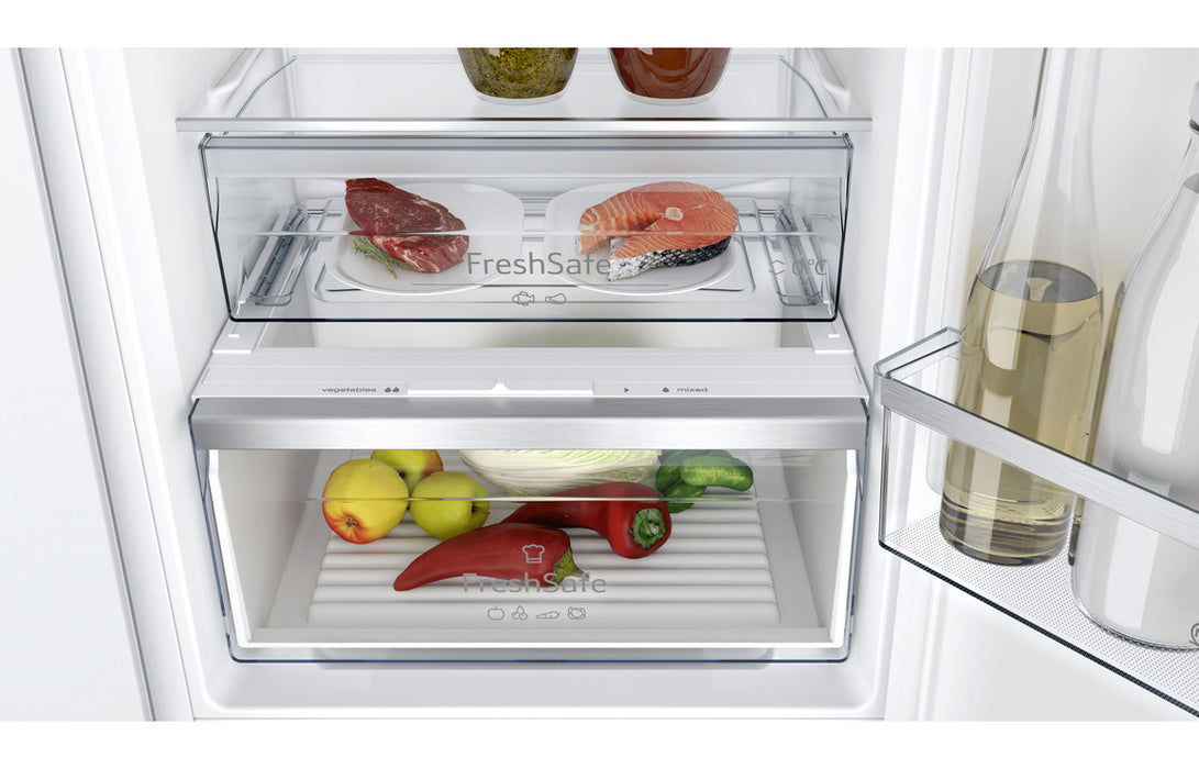 Neff N50 KI7862FE0G B/I NoFrost 60/40 Fridge Freezer (Fixed Hinge)