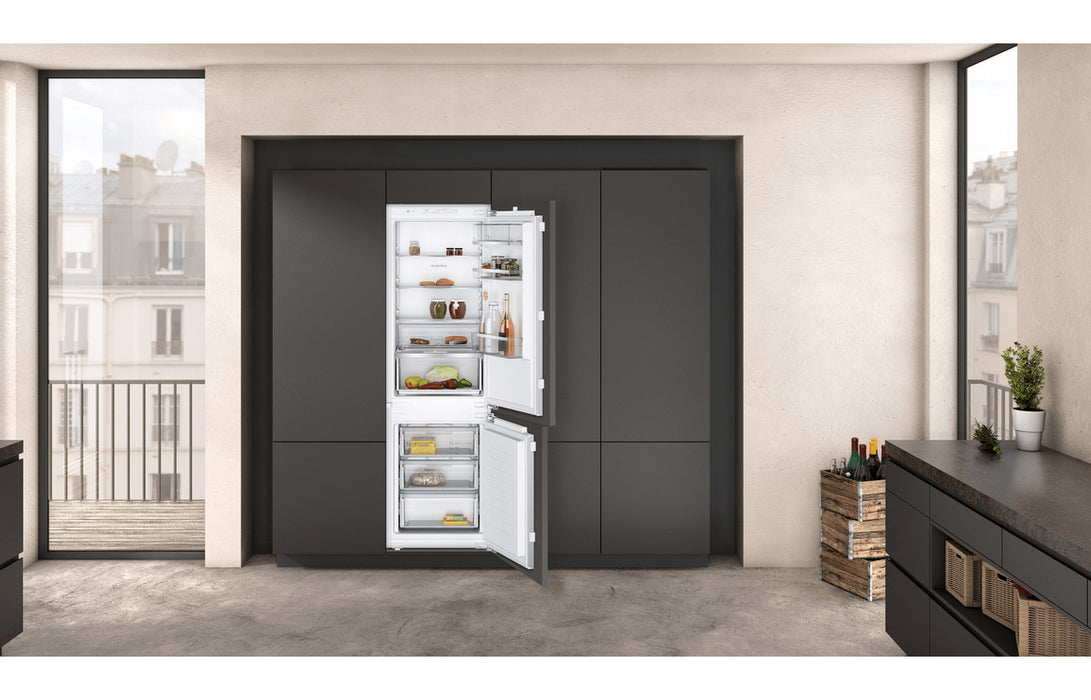 Neff N50 KI7862FE0G B/I NoFrost 60/40 Fridge Freezer (Fixed Hinge)