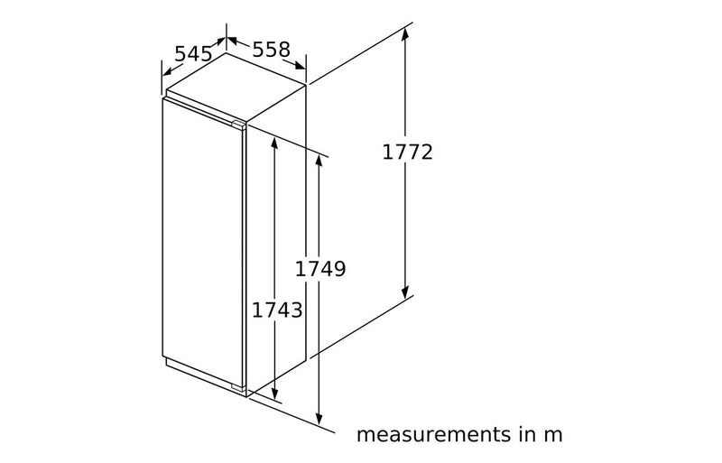 Neff N90 KI8815OD0 B/I Tall Fridge