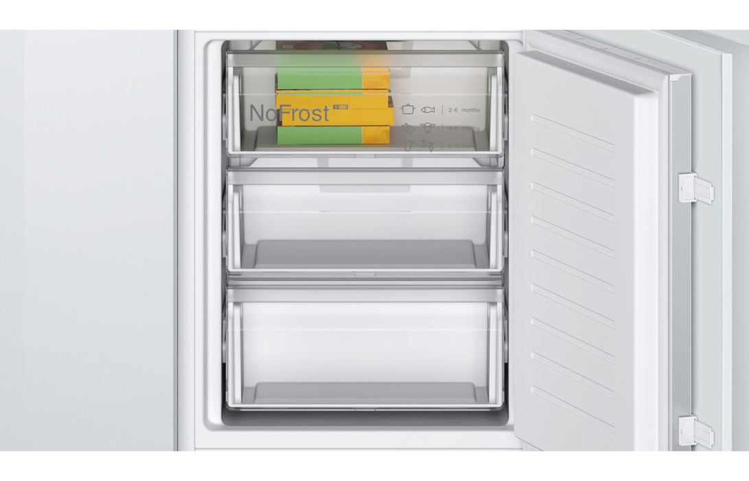 Bosch Series 4 KIN86VSE0G B/I NoFrost 60/40 Fridge Freezer (Sliding Hinge)
