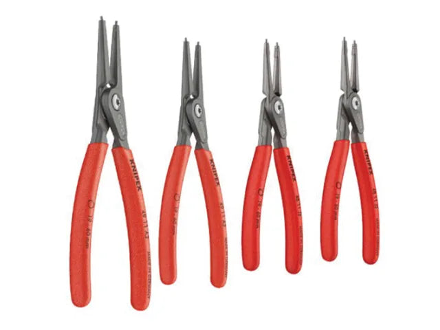 00 19 57 Precision Circlip Pliers Set in Roll, 4 Piece