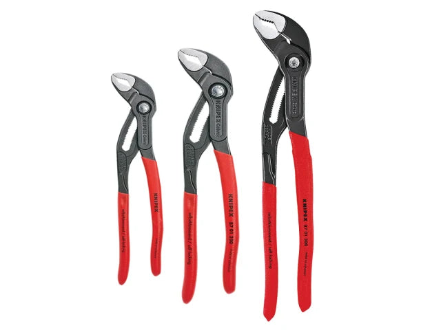 00 20 09 V02 Cobra® Water Pump Pliers Set, 3 Piece