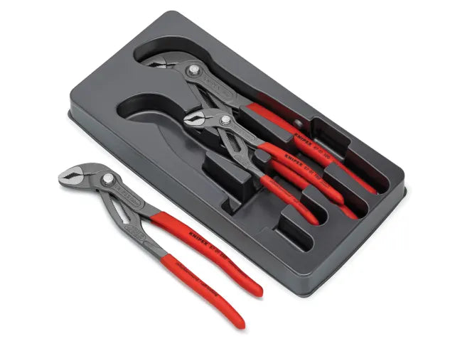 00 20 09 V02 Cobra® Water Pump Pliers Set, 3 Piece