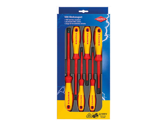 00 20 12 V01 VDE Screwdriver Set, 6 Piece