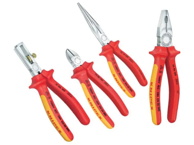 00 20 15 VDE Pliers Set in Case, 4 Piece