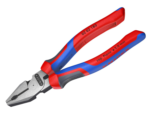 02 02 200 High Leverage Combination Pliers Comfort Handles 200mm