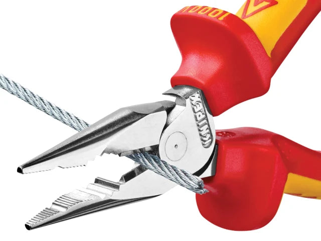 08 26 145 VDE High Leverage Needle Nose Pliers 145mm