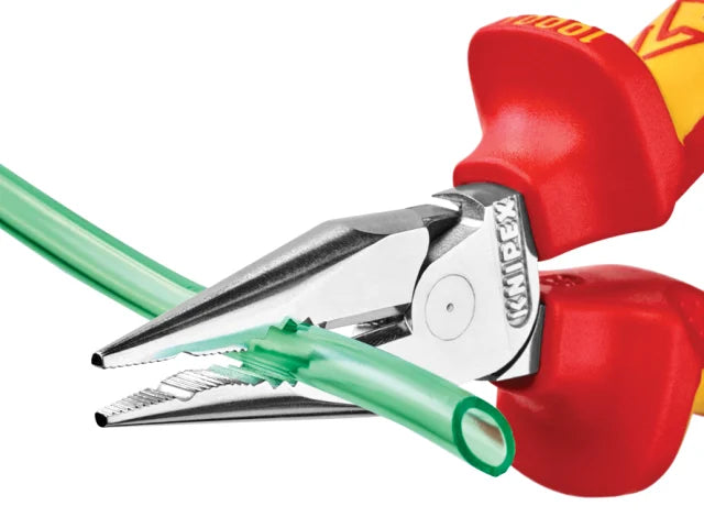 08 26 145 VDE High Leverage Needle Nose Pliers 145mm