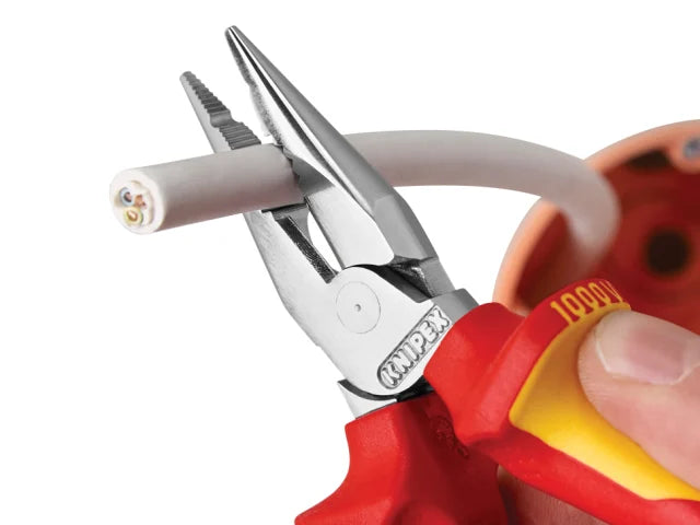 08 26 145 VDE High Leverage Needle Nose Pliers 145mm