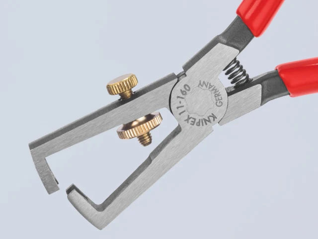 11 01 160 Insulation Stripping Pliers Plastic Coated Grip 160mm
