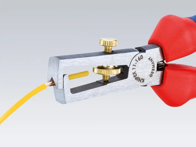11 02 160 Insulation Stripping Pliers Multi-component Grip 160mm