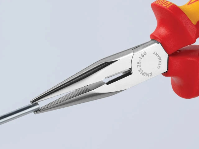 25 06 160 VDE Snipe Nose Side Cutting Pliers 160mm