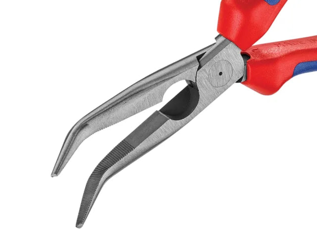 26 22 200 Snipe Nose Side Cutting Pliers Multi-component Grip 200mm (8in)