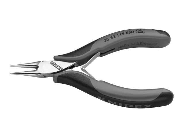 35 32 115 ESD Electronics Pliers, Round Nose Pliers 115mm