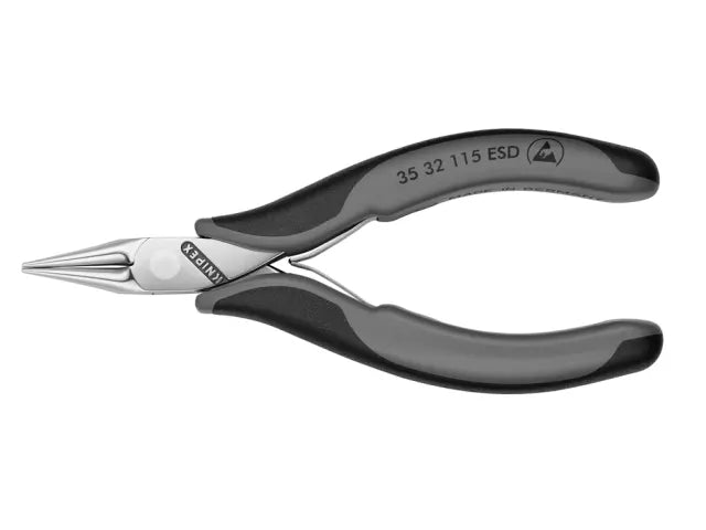 35 32 115 ESD Electronics Pliers, Round Nose Pliers 115mm