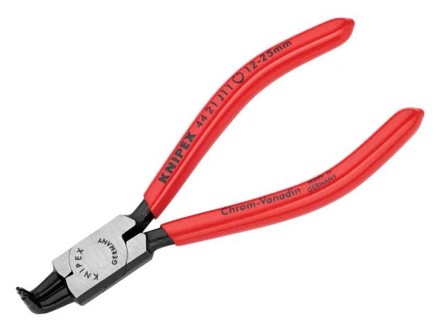 44 21 J11 Circlip Pliers Internal 90° Bent Tip 12 - 25mm