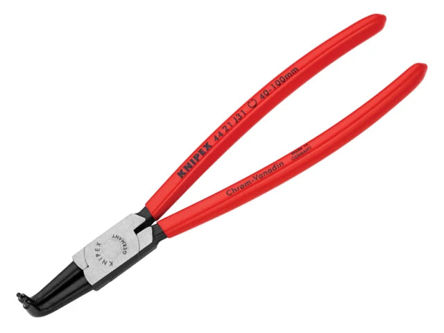 44 21 J31 Circlip Pliers Internal 90° Bent Tip 40 - 100mm