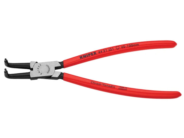44 21 J31 Circlip Pliers Internal 90° Bent Tip 40 - 100mm