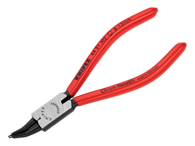 44 31 J02 Circlip Pliers Internal 45° Bent Tip 8-13mm