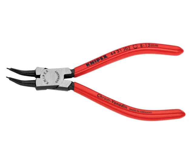 44 31 J02 Circlip Pliers Internal 45° Bent Tip 8-13mm