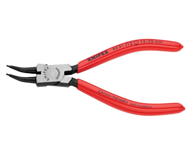 44 31 J12 Circlip Pliers Internal 45° Bent Tip 12-25mm