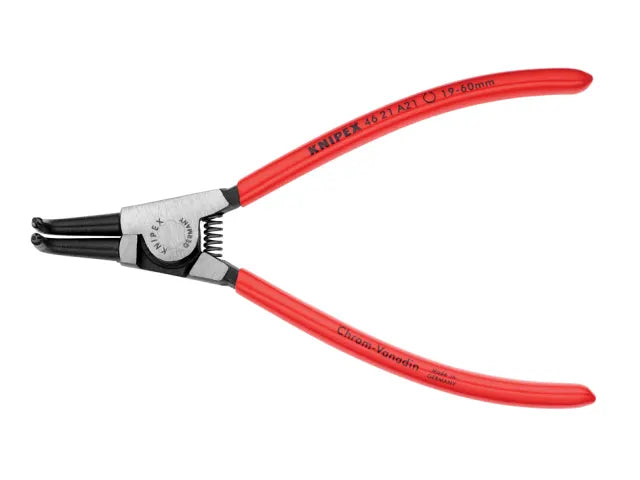 46 21 A21 Circlip Pliers External 90° Bent Tip 19 - 60mm