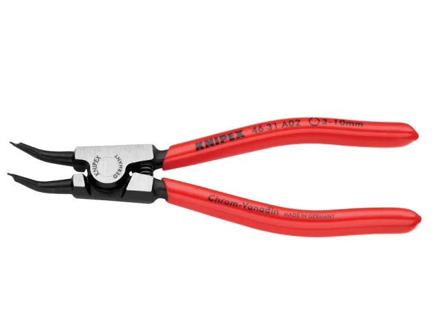 46 31 A02 Circlip Pliers External 45° Bent Tip 3-10mm
