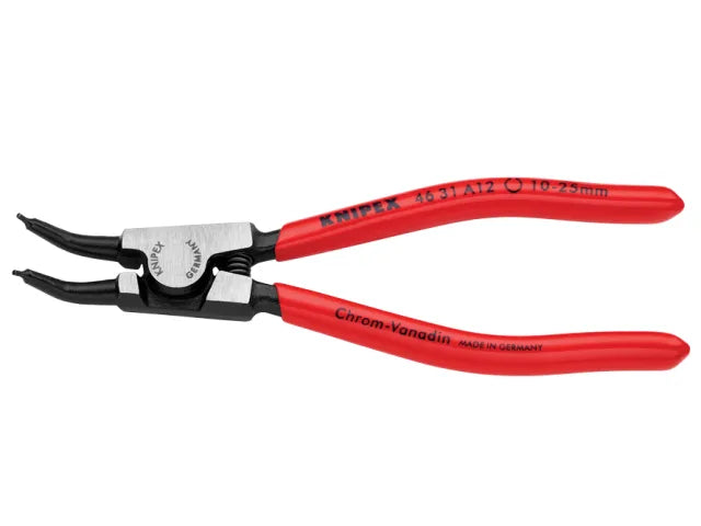 46 31 A12 Circlip Pliers External 45° Bent Tip 10-25mm