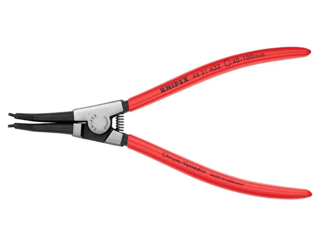46 31 A32 Circlip Pliers External 45° Bent Tip 40-100mm