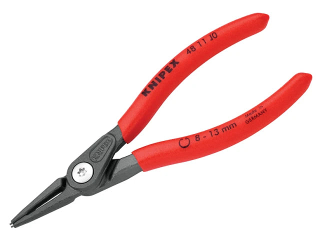 48 11 J0 Precision Circlip Pliers Internal Straight 8-13mm
