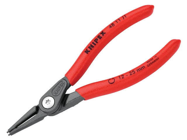 48 11 J1 Precision Circlip Pliers Internal Straight 12-25mm