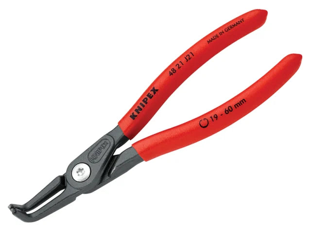 48 21 J21 Precision Circlip Pliers Internal 90° Bent 19-60mm