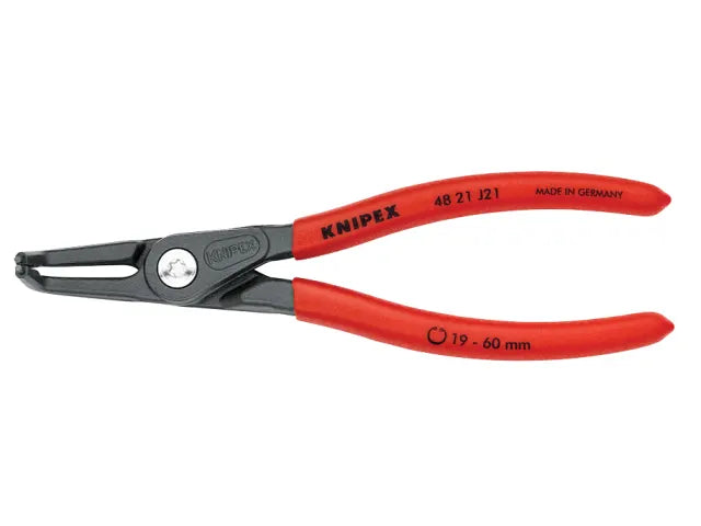 48 21 J21 Precision Circlip Pliers Internal 90° Bent 19-60mm