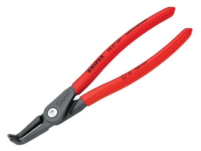 48 21 J31 Precision Circlip Pliers Internal 90° Bent 40-100mm