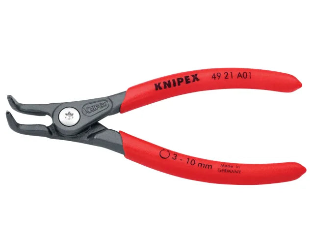 49 21 A01 Precision Circlip Pliers External 90° Bent Tip 3-10mm