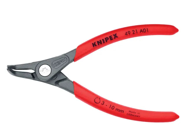 49 21 A01 Precision Circlip Pliers External 90° Bent Tip 3-10mm