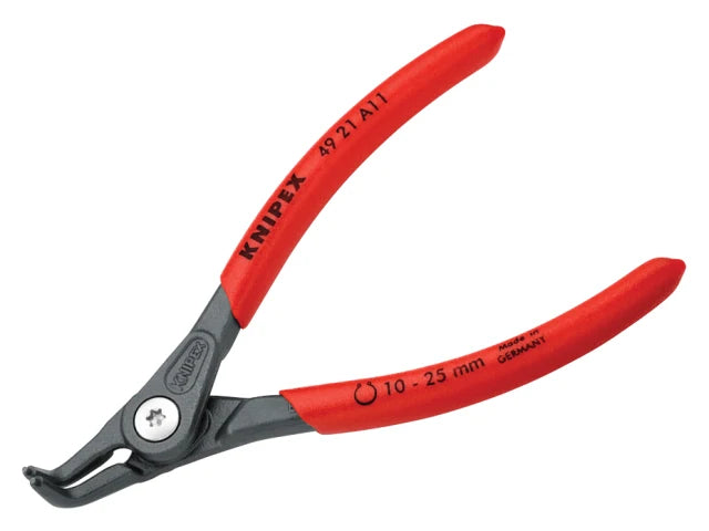 49 21 A11 Precision Circlip Pliers External 90° Bent Tip 10-25mm