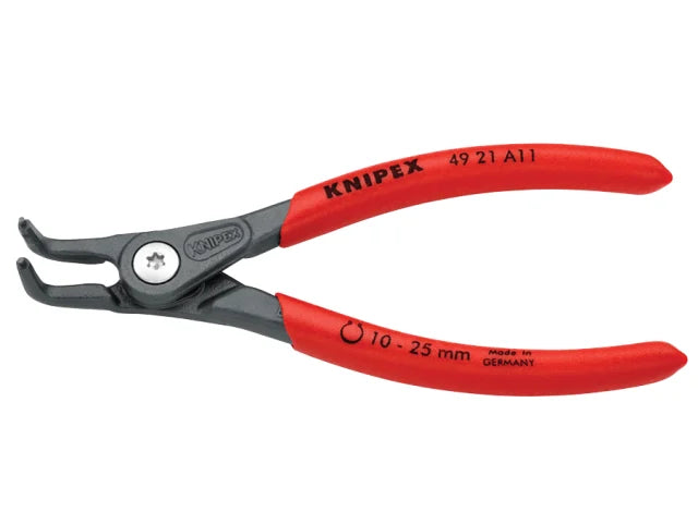 49 21 A11 Precision Circlip Pliers External 90° Bent Tip 10-25mm
