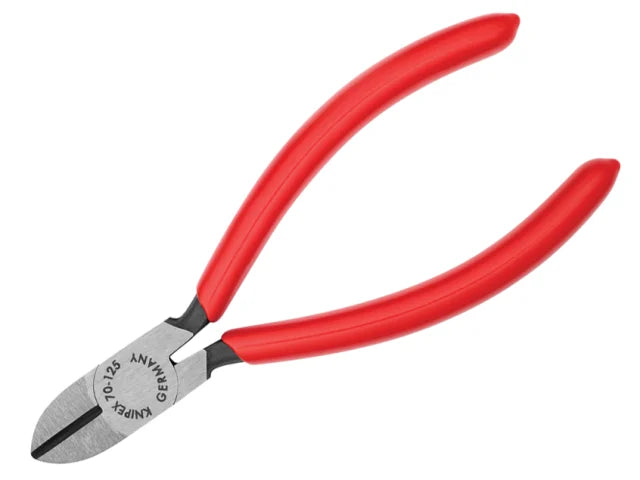 70 01 125 Diagonal Cutters Plastic Coated Grip 125mm
