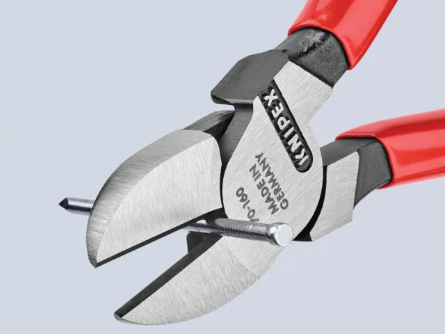 70 01 160 Diagonal Cutters Plastic Coated Grip 160mm
