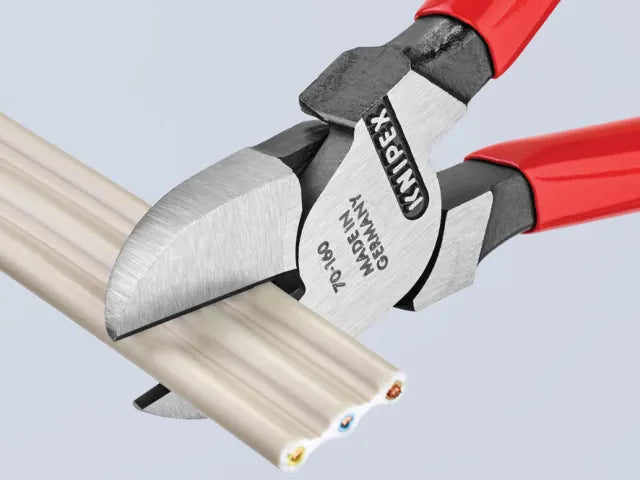 70 01 160 Diagonal Cutters Plastic Coated Grip 160mm