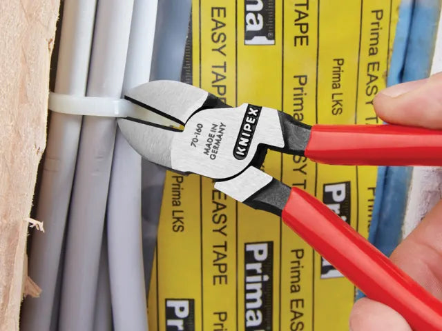 70 01 160 Diagonal Cutters Plastic Coated Grip 160mm