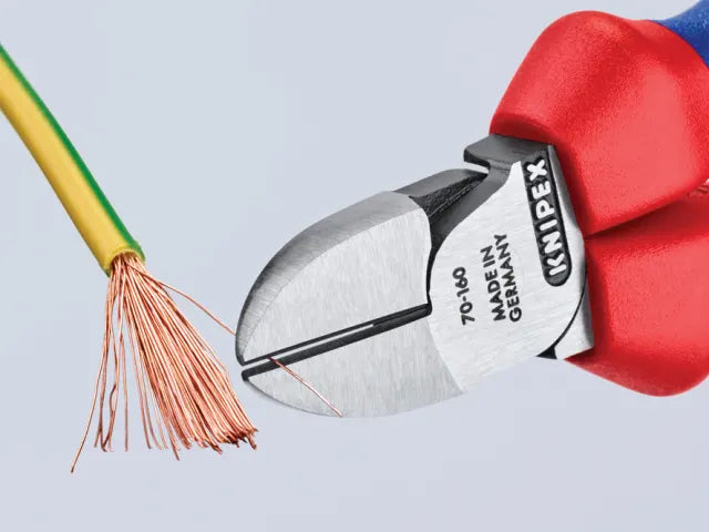 70 02 160 Diagonal Cutters Multi-Component Grip 160mm