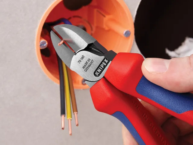 70 02 160 Diagonal Cutters Multi-Component Grip 160mm