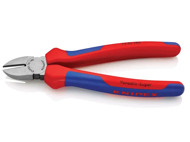 70 02 180 Diagonal Cutters Multi-Component Grip 180mm