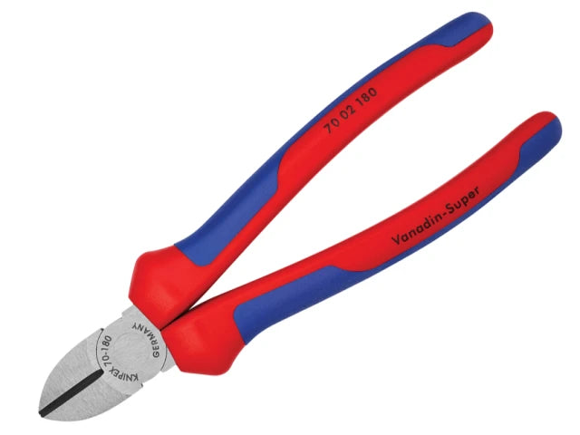 70 02 180 Diagonal Cutters Multi-Component Grip 180mm