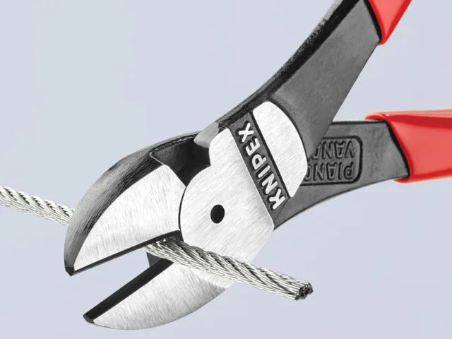 74 01 160 High Leverage Diagonal Cutters Plastic Coated Grips 160mm