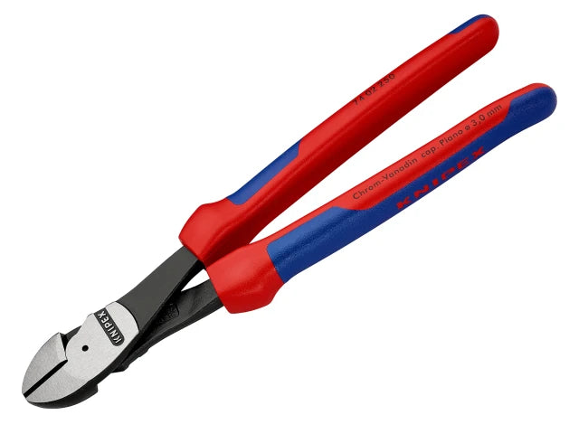 74 02 250 High Leverage Diagonal Cutters Multi-Component Grip 250mm