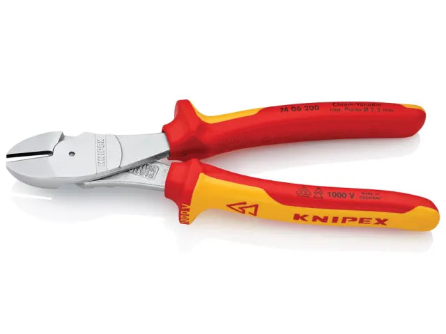 74 06 200 VDE High Leverage Diagonal Cutter 200mm